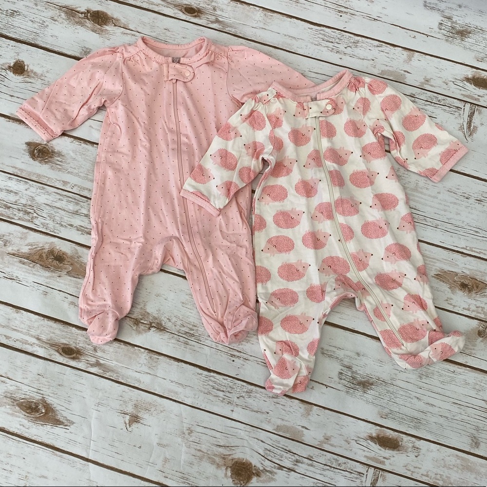 2 piece baby footies